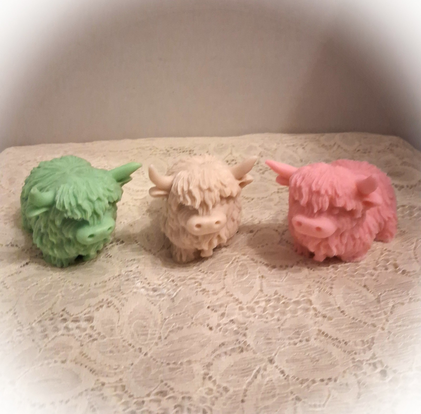 Highland Cow bar Soap, choice of soap type and scent, FREE shipping, 190+ scents