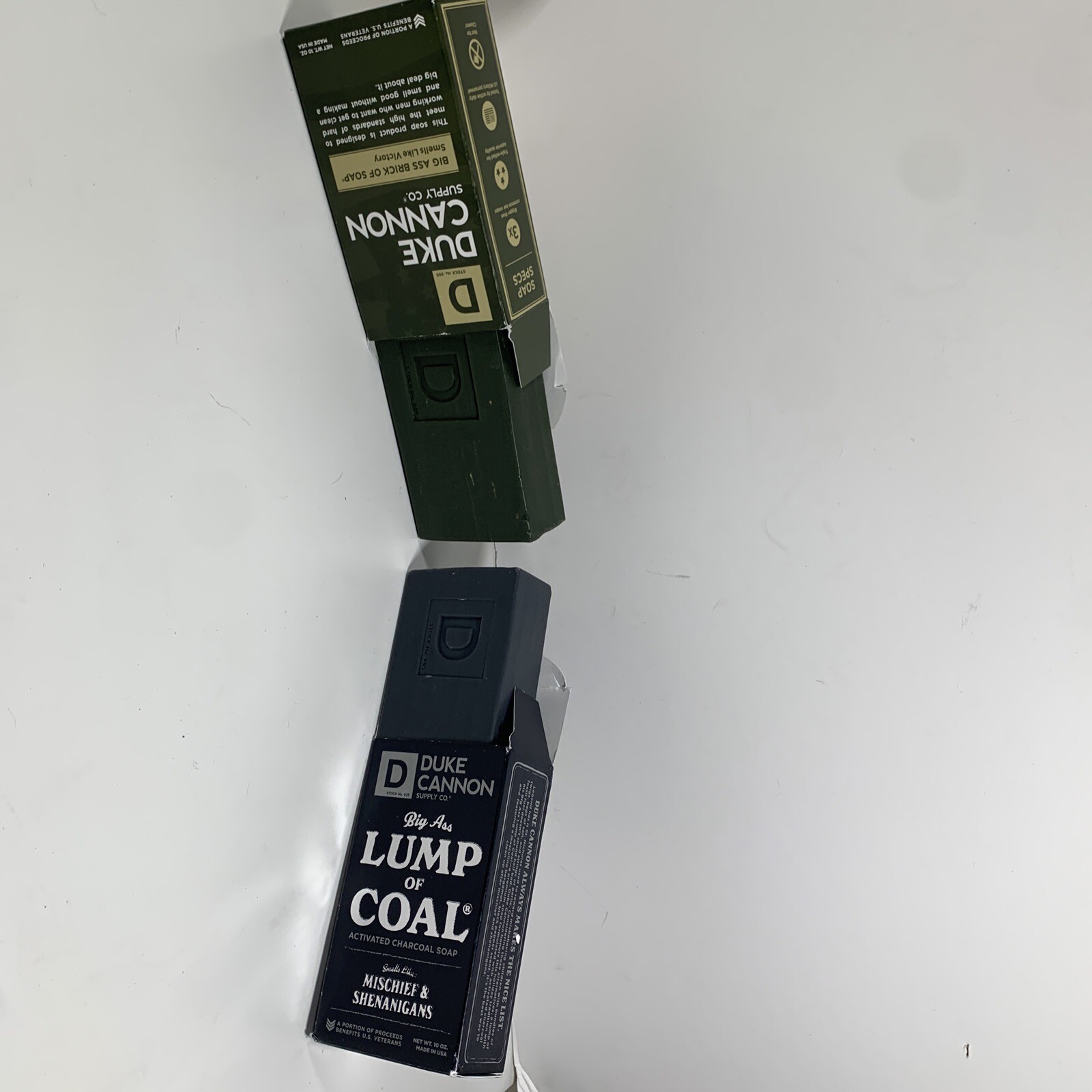 Duke Cannon Supply Co. Big Ass Brick of Soap 10 oz each Made in USA Lot of 2