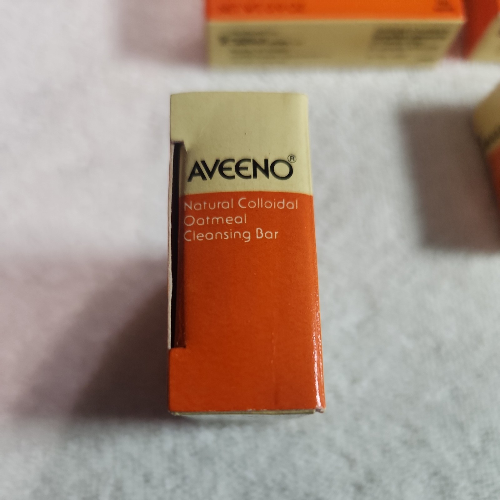 VINTAGE AVEENO Cleansing Bar trial size .9oz For Acne Prone Skin 8 pk bundle