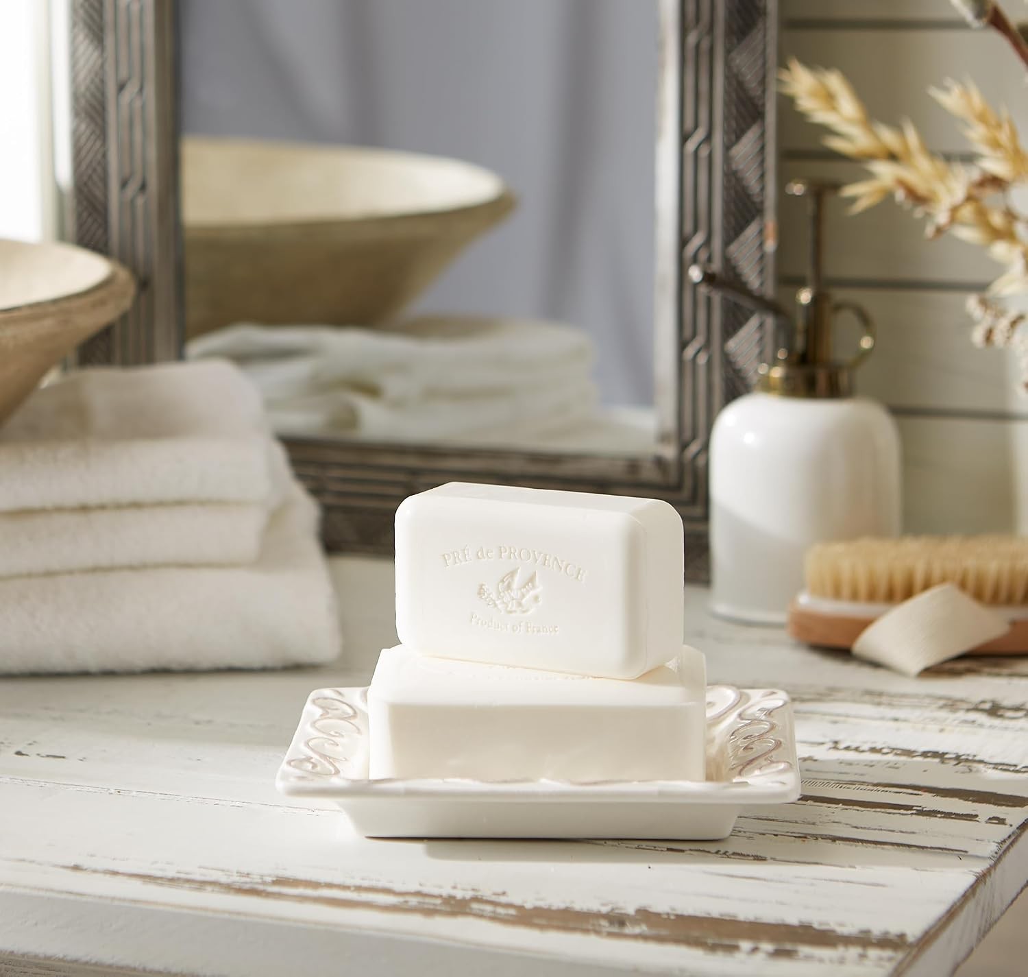 Artisanal Soap Bar Enriched with Organic Shea Butter Natural French Skincare