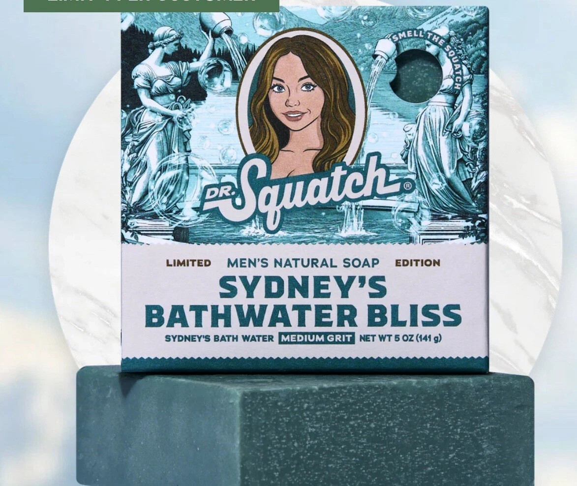 Sydney Sweeney Bathwater Bliss Soap Bar IN Hand