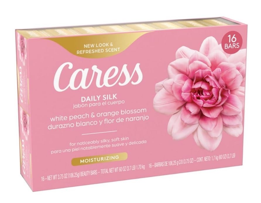 Caress Silken Bloom: Luxurious Floral Oil Ascension Beauty Bar – 16 Bars of Silk