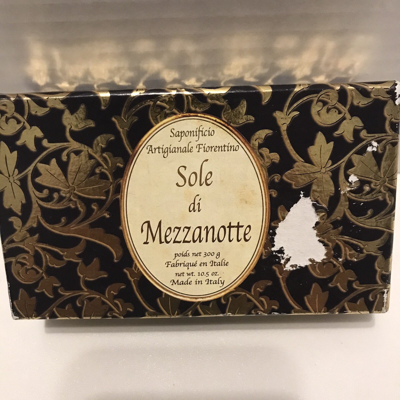 Saponificio Artigianale Fiorentino Sole di Mezzanotte Bar Soap 10.5 oz Italy