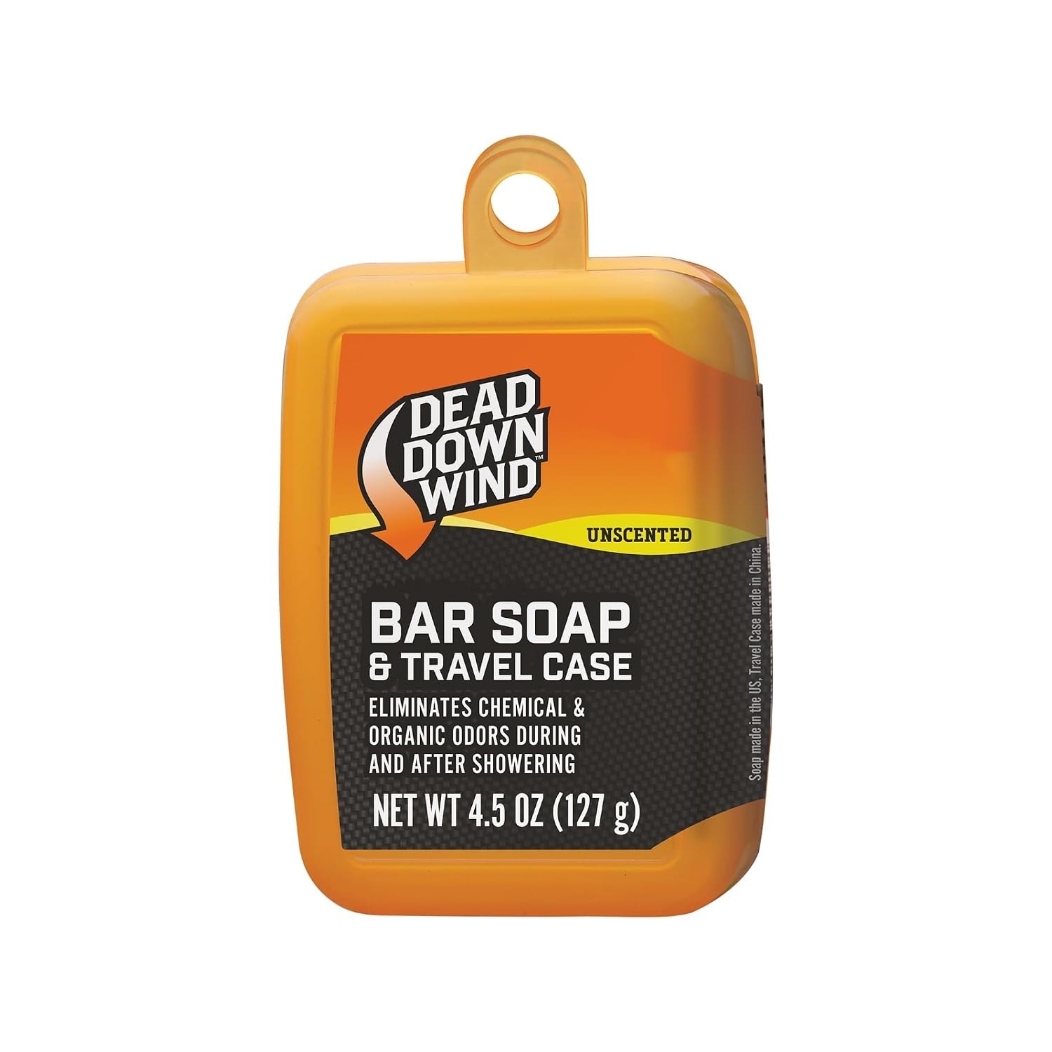 Unscented Biodegradable Bar Soap with Travel Case – Ideal for Outdoor Adventures
