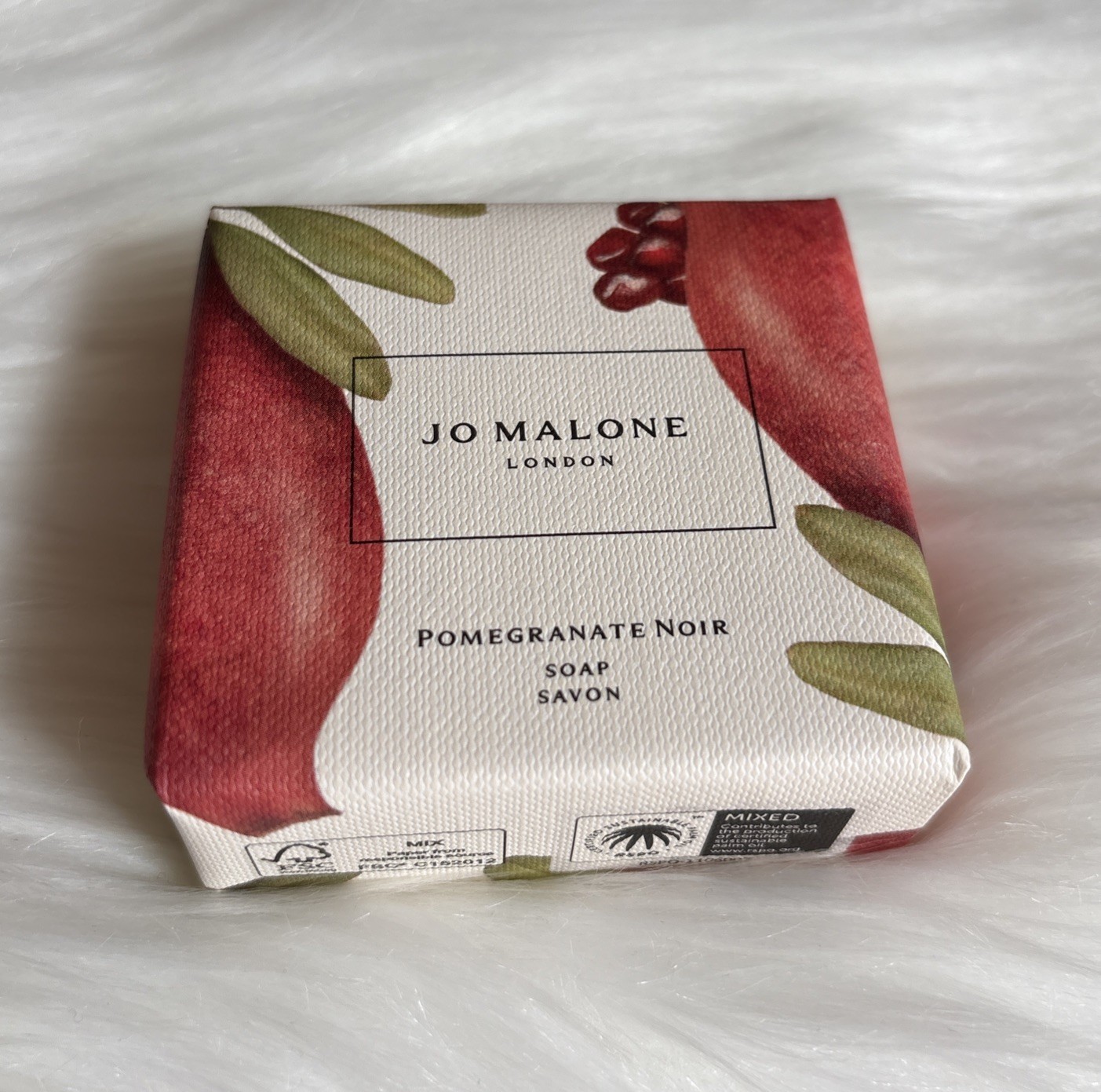 Jo Malone Pomegranate Noir Bar Soap 3.5oz/100g Full Size NEW