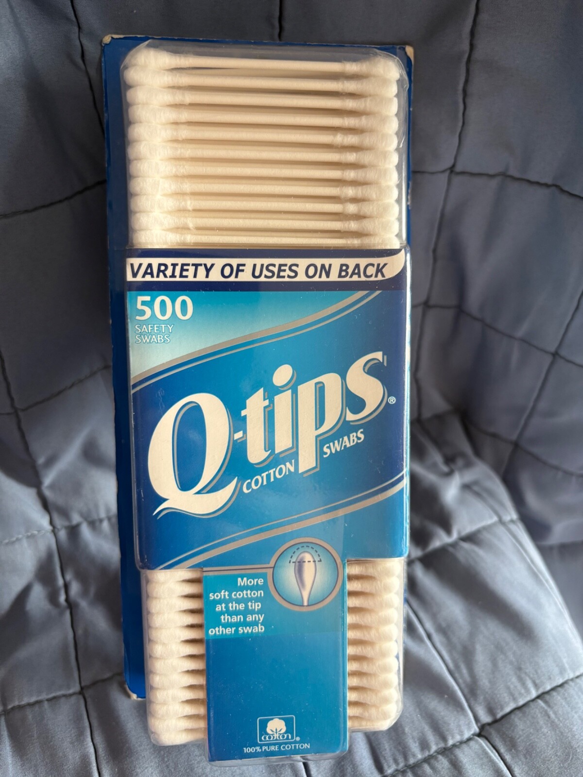 Q-TIPS COTTON SWABS 500 COUNT SWABS – NEW