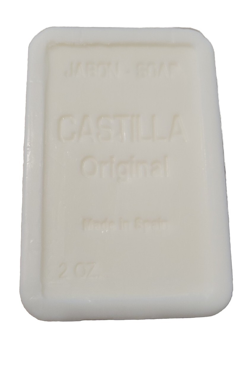 Original Jabon Castilla Castile Vegetal Oil Soap Bars Made in Spain 6 Bars-2 0z.