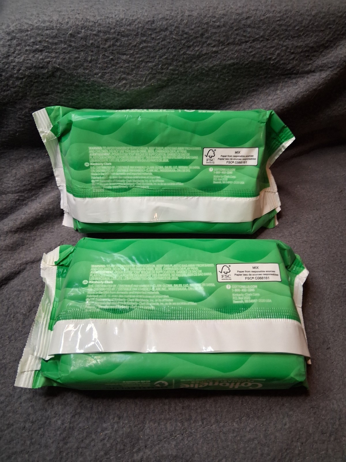 Cottonelle GentlePlus Flushable Wet Wipes with Aloe 2 Packs 42 Wipes Each