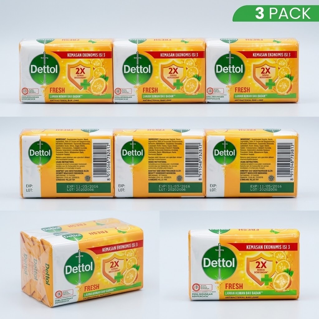 DETTOL FRESH 110GM (PACK OF 10)