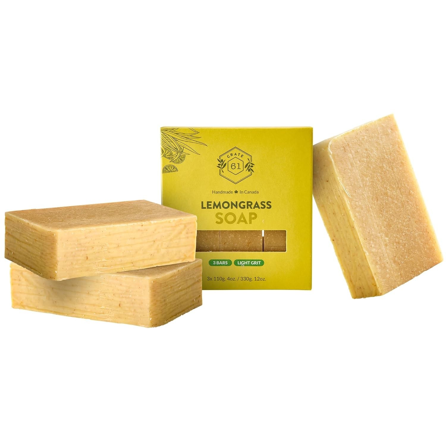Handmade in Canada, Plant Based Cold Process Natural Bar Soap For Face And Bo…