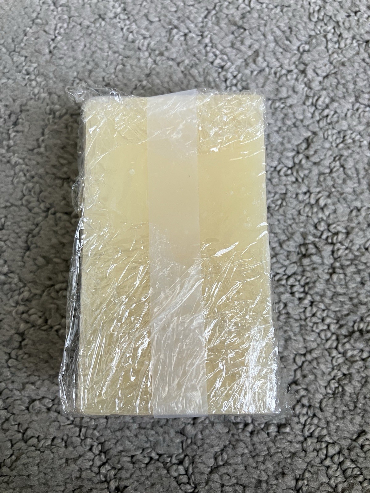 Set of 4 Natural Handmade Bar Soaps: Oatmeal, Lavender and Lemon: 3.25x2x1 🫧