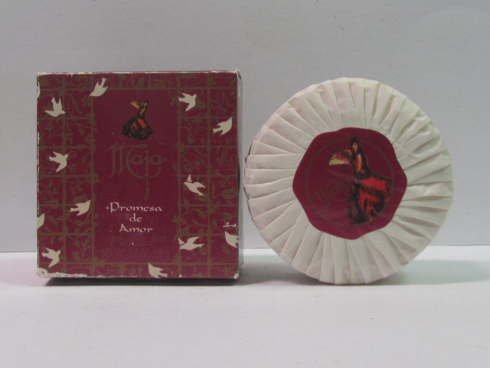 Maja by Myrurgia Promesa de Amor Jabón Savon Soap 5.2 oz Vintage RARE