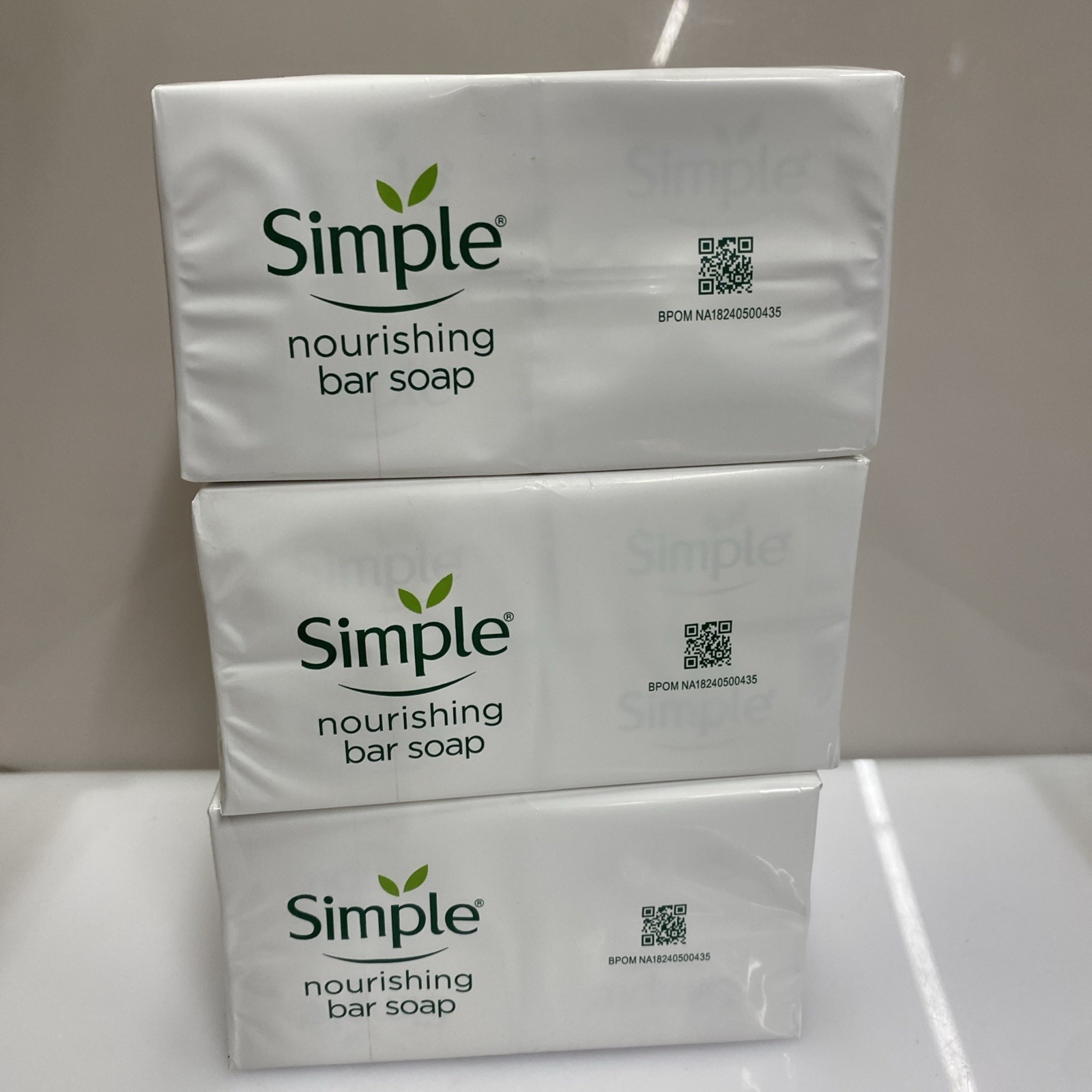 3X Simple Pure Cleansing Soap 4 Bars