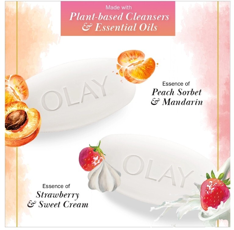 Olay Essential oil Infused Botanical Bar Soap, 3.75 oz 16 Bars