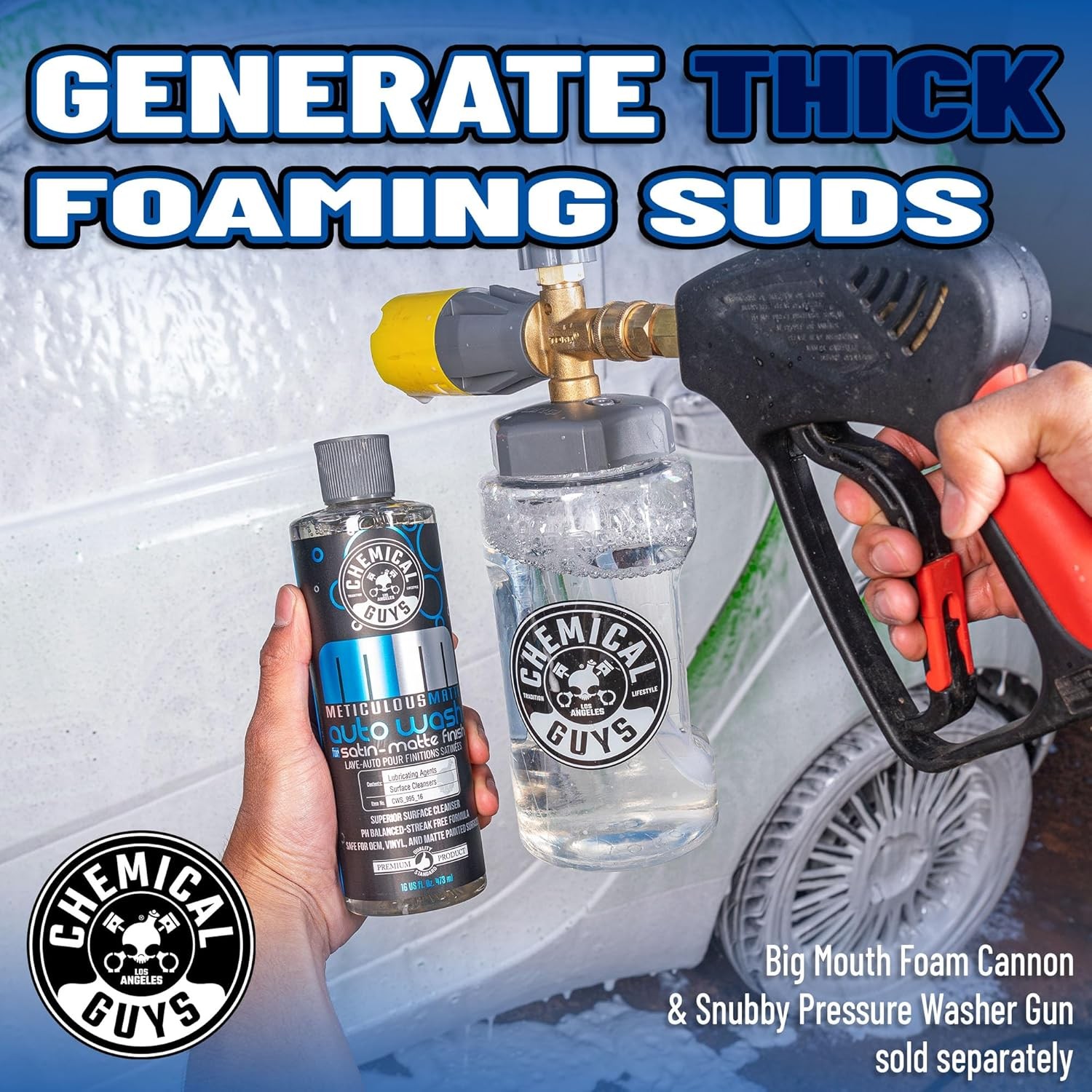High Foaming Car Foam Soap Car Wash Detergent for Matte Cars Chemical Guys Car