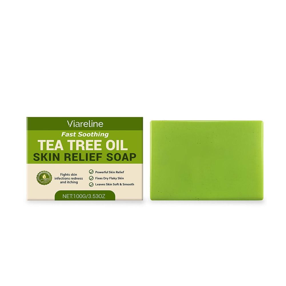 1/2/3X Relief Soap Bar, Loravey Tea Tree Oil Soap,Organic Soaps for Healthy Epid
