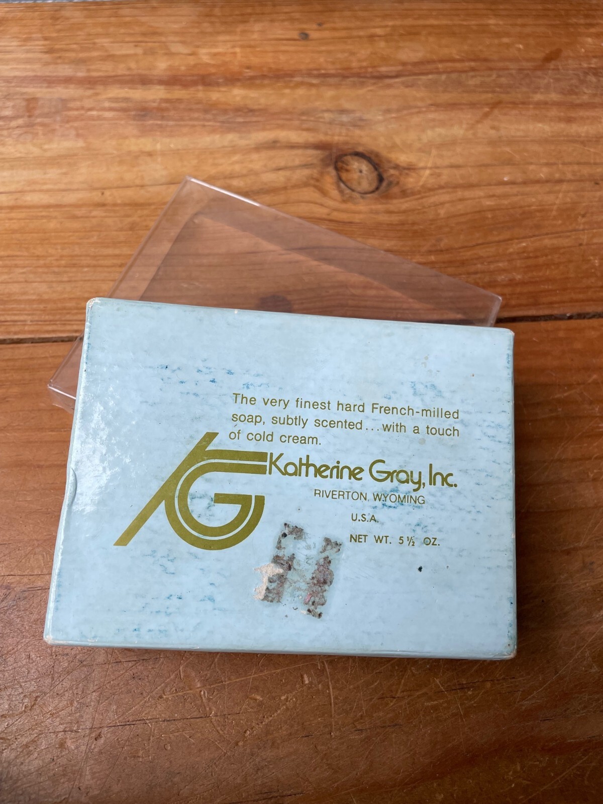 NEW NOS Vintage Katherine Gray French Milled Soap Notre Dame Fighting Irish