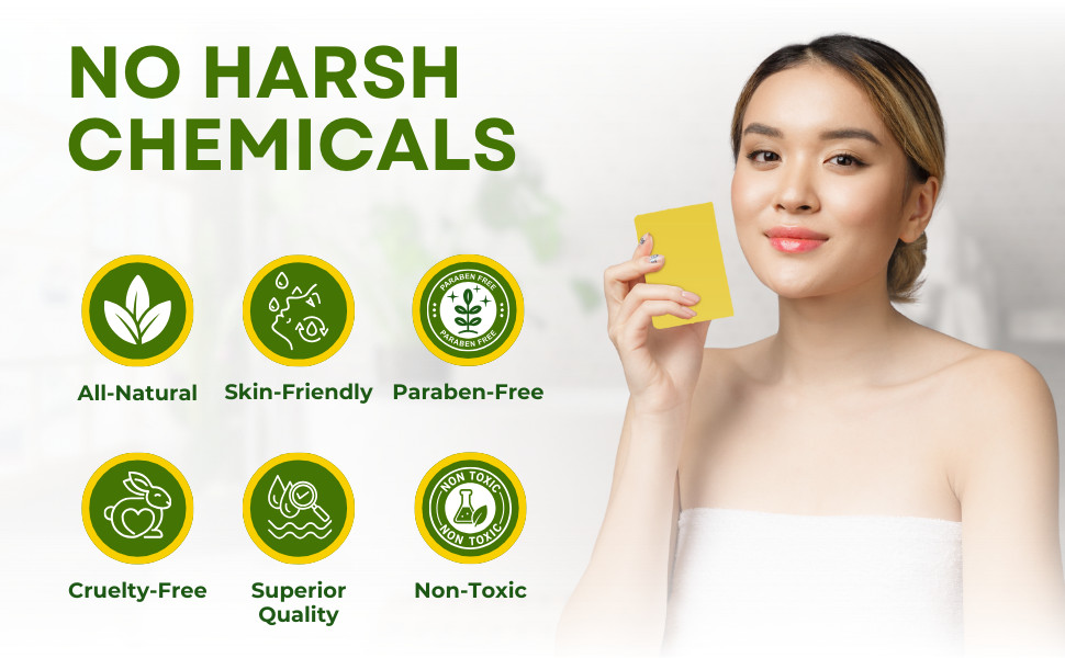 Sulfur Soap Bar – Sulfur Face & Body Wash for Acne – Sulphur Exfoliating Facial