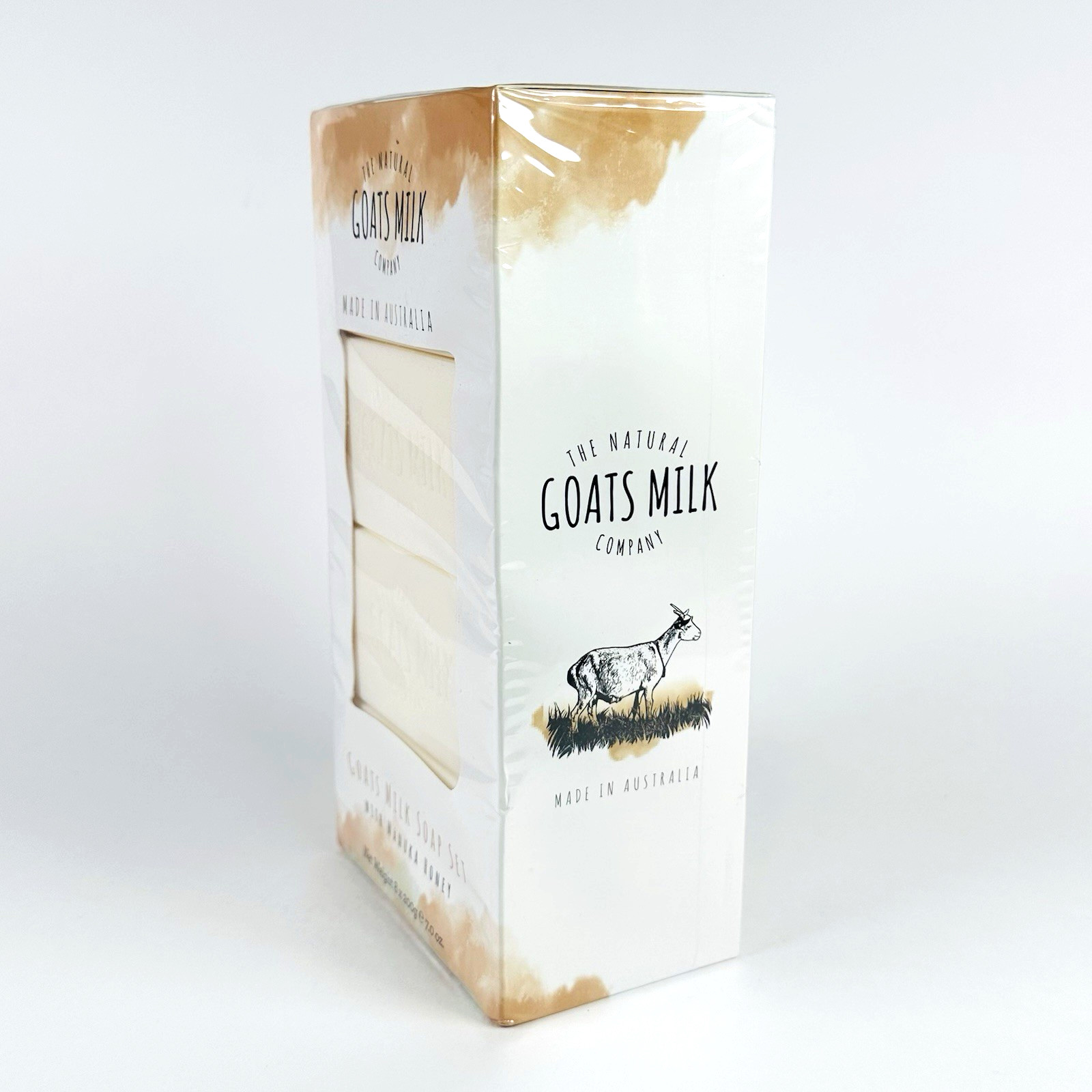 The Natural Goats Milk Co Goats Milk 8 Bars Soap Manuka Honey Made In Australia