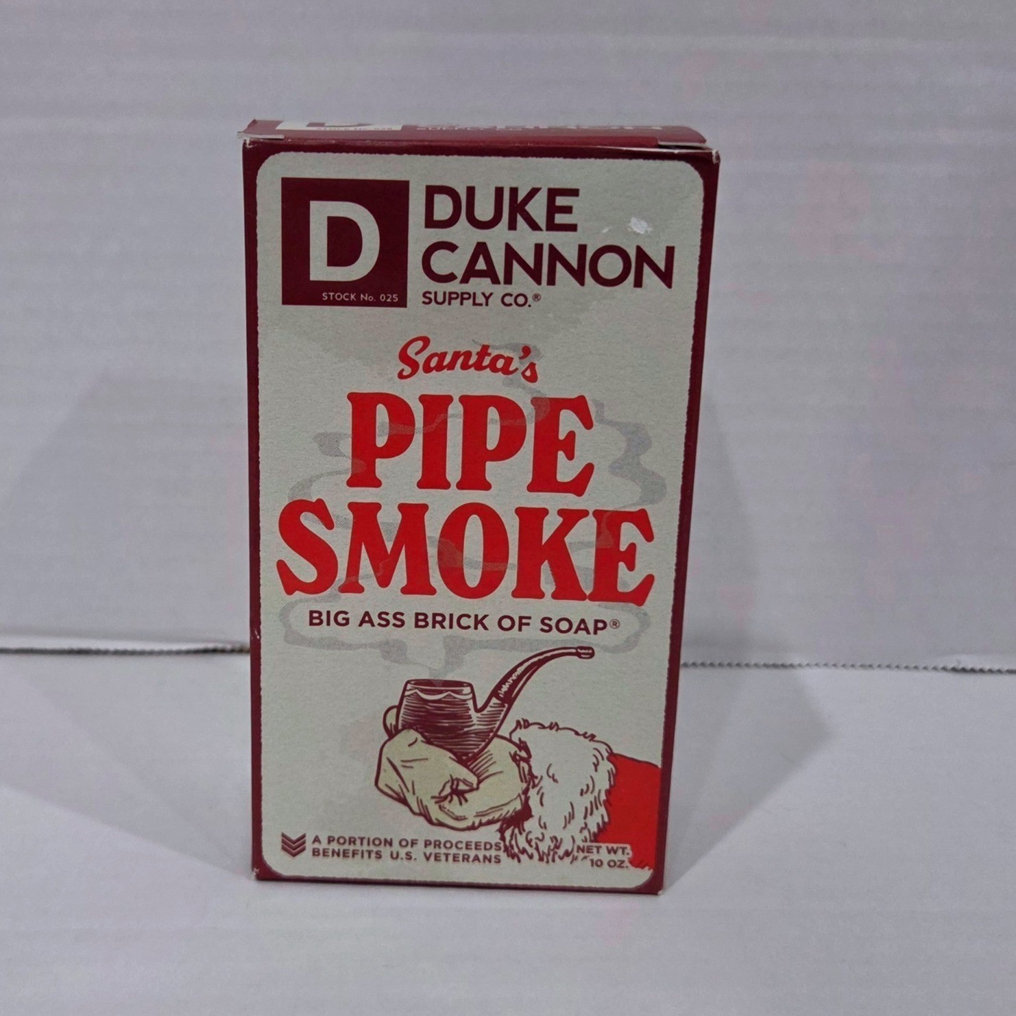 Duke Cannon Supply Co. Santa’s Pipe Smoke Big Ass Brick of Soap