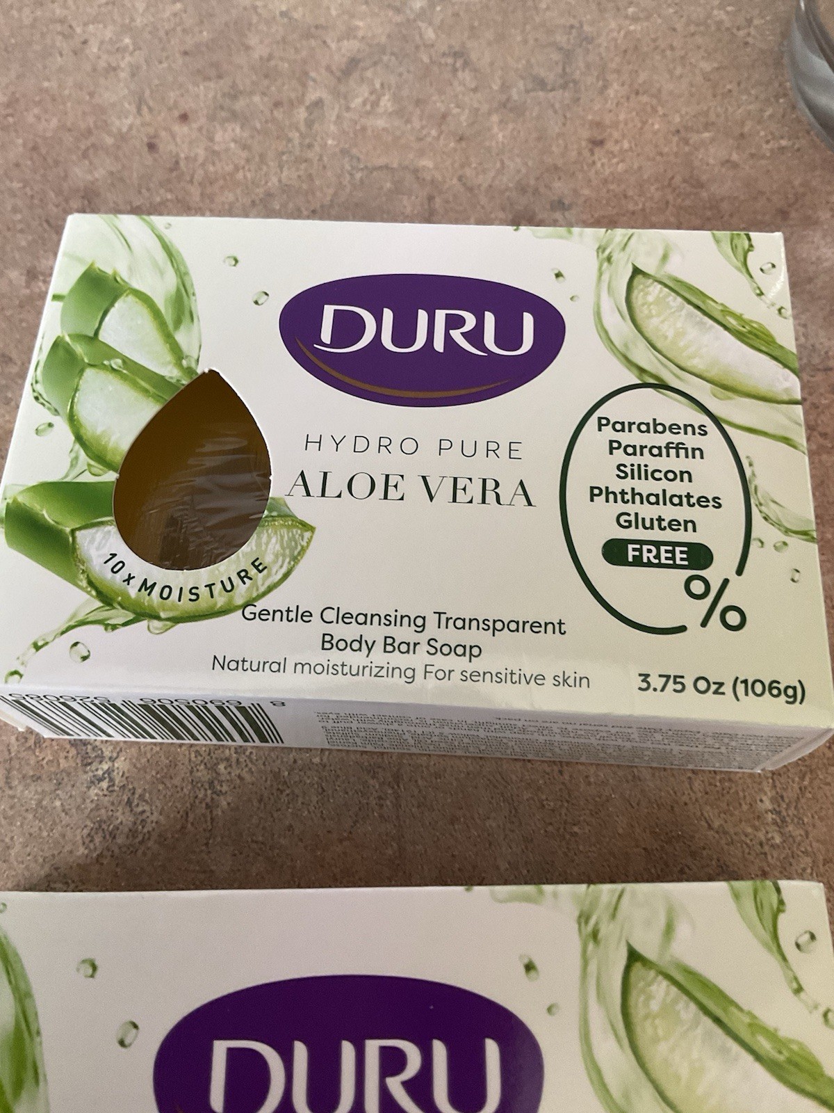 Duru Hydropure Aloe Vera Lot Of 2 Soap New