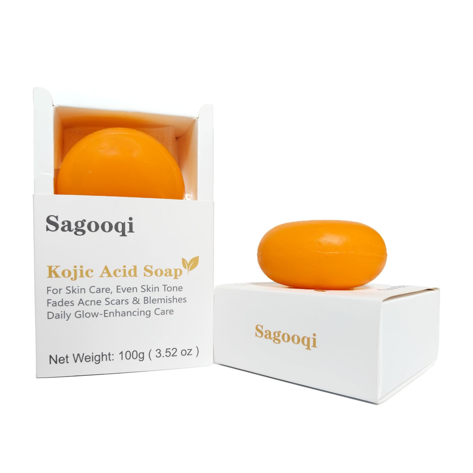 Kojic Acid Soap Turmeric & and Body Cleansing Bar Refreshing Glow for Dull Sk…