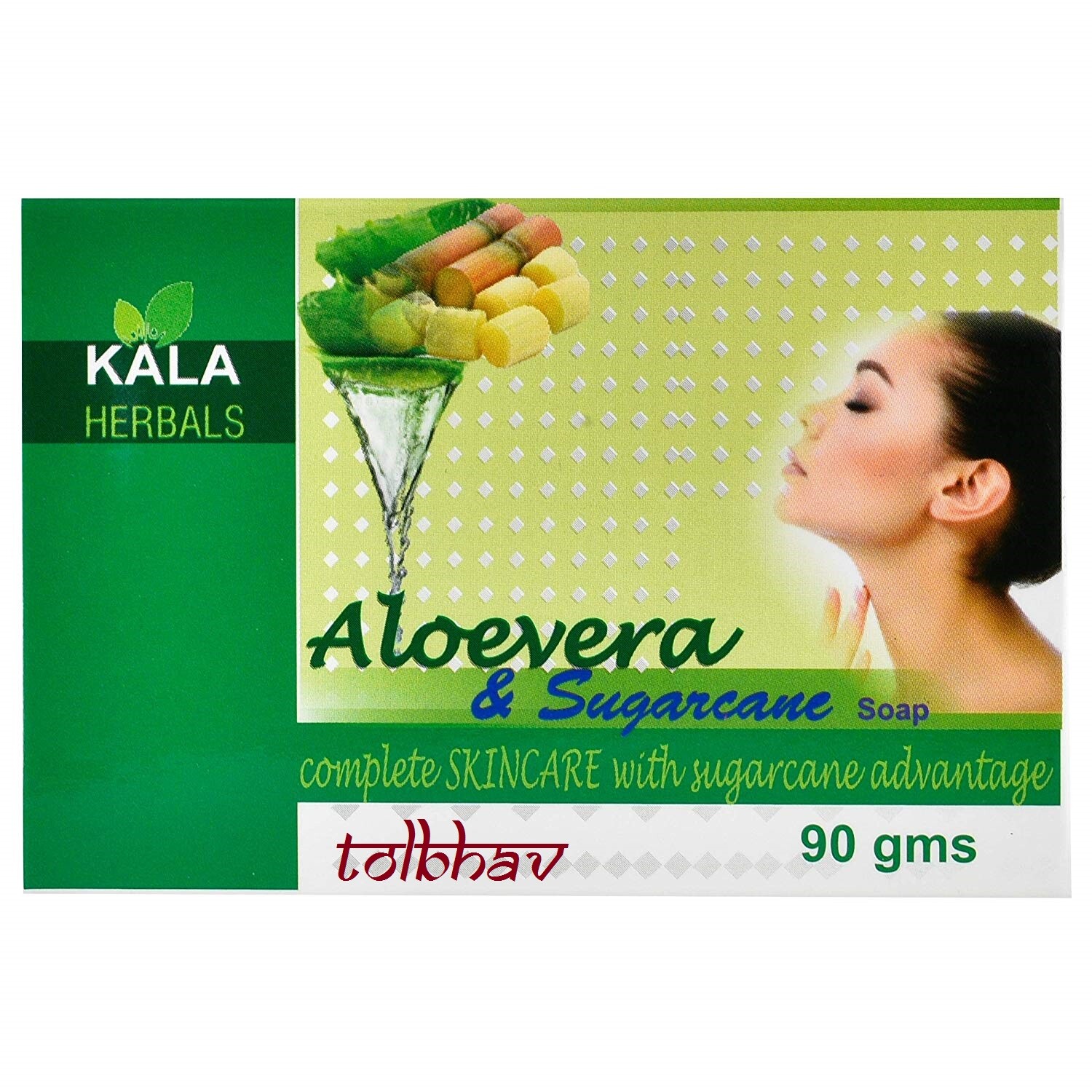 100% Herbal, Aloevera And Sugarcane Beauty Soap Chemical Free