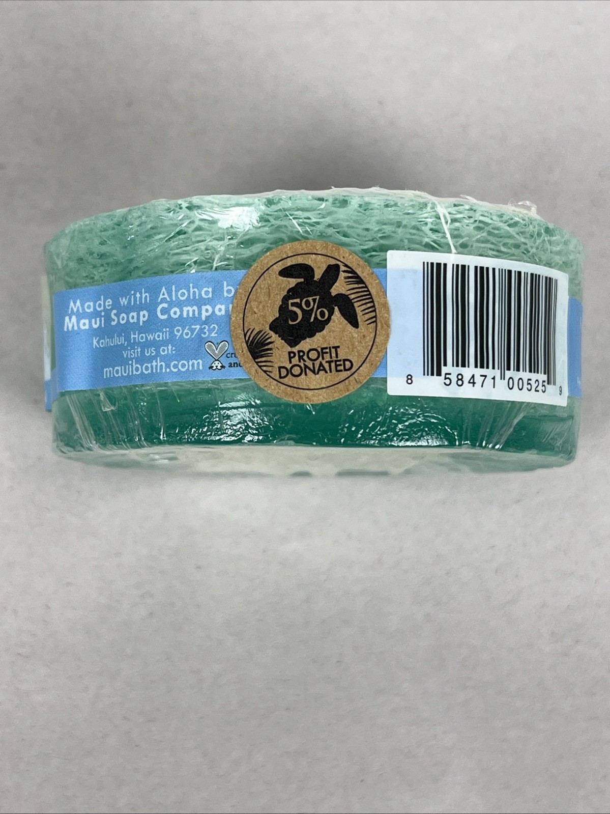 New Hawaiian Loofah Soap Hawaiian Waters 4.75 0z