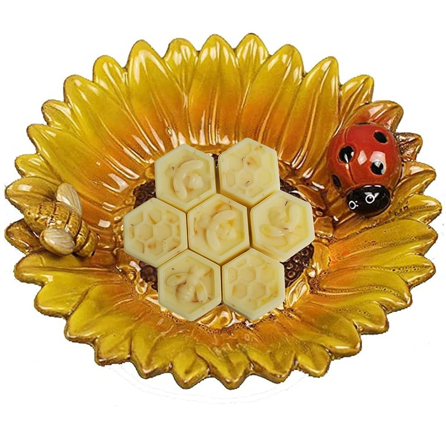 Honeycomb Honey Bee Baby Shower Favors Goats Milk & Honey Scent Box of 20