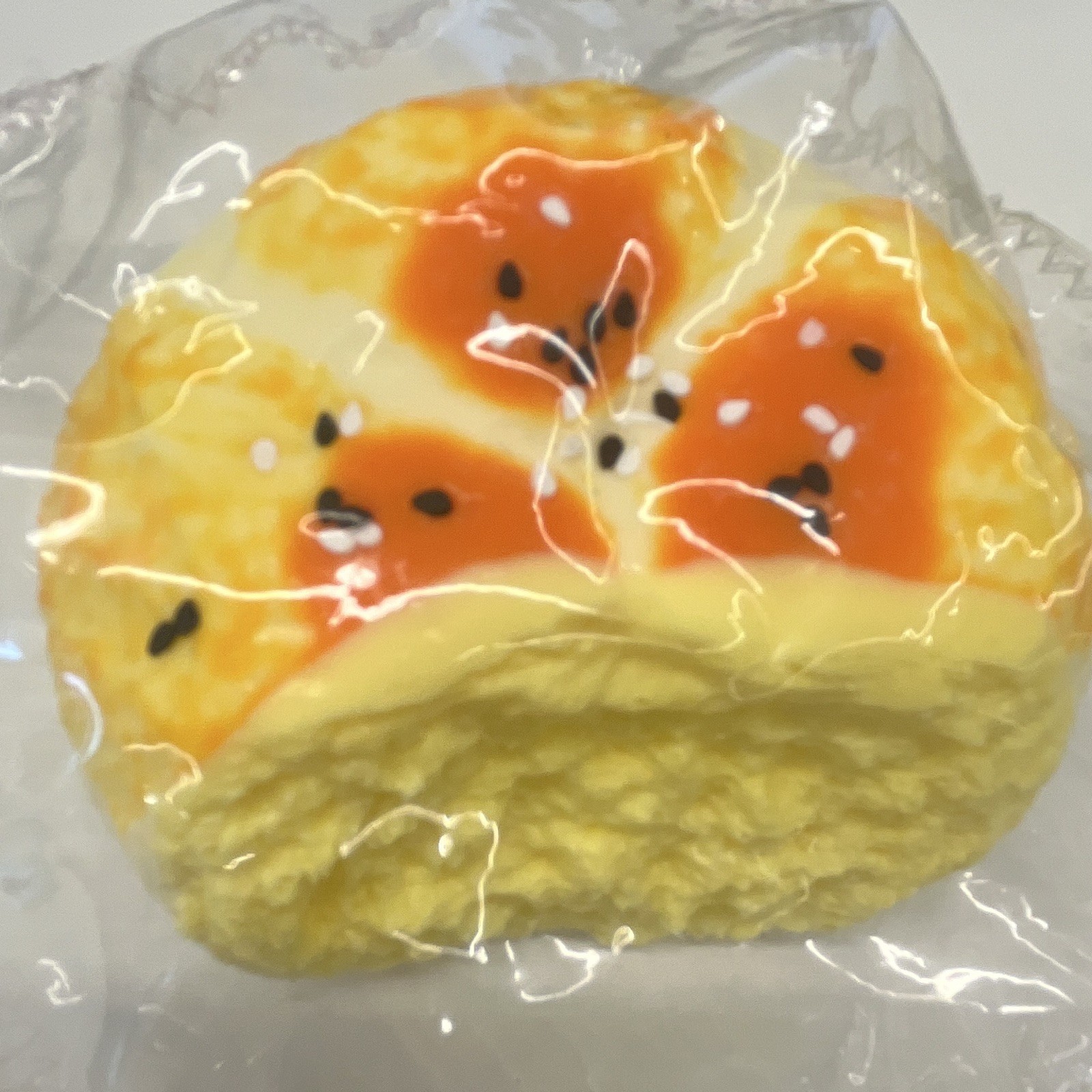 All Natural Fruit Pattern Disc Body Bar Soap for Body & Hands Yellow/Orange