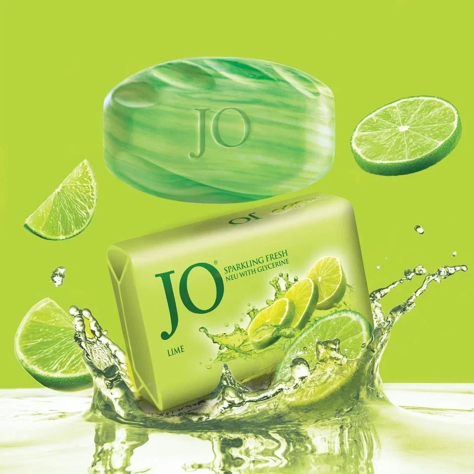 JO Lime Fresh Soap 150g x 8 Nourishing Bath Bar For All Skin Types USA Ship**