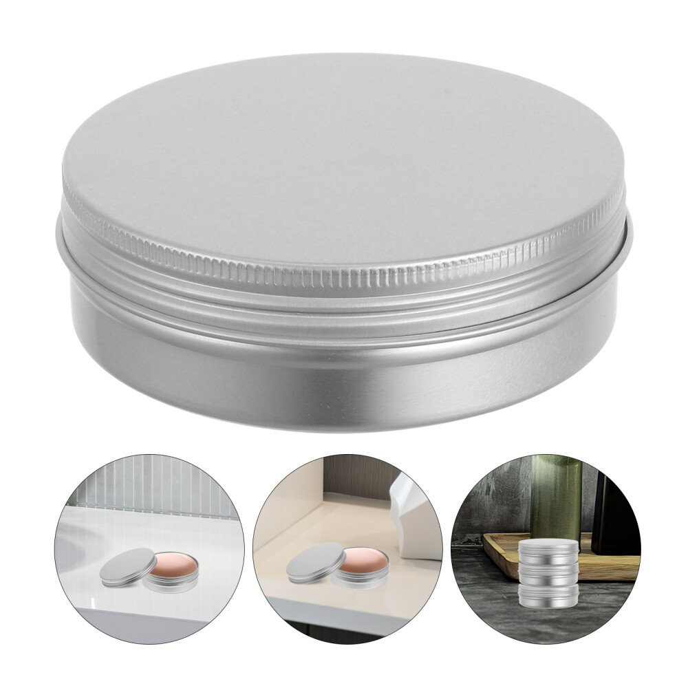 3Pcs Soap Boxes Sink Cases with Lid Soap Trays Housewarming Gifts (Silver)