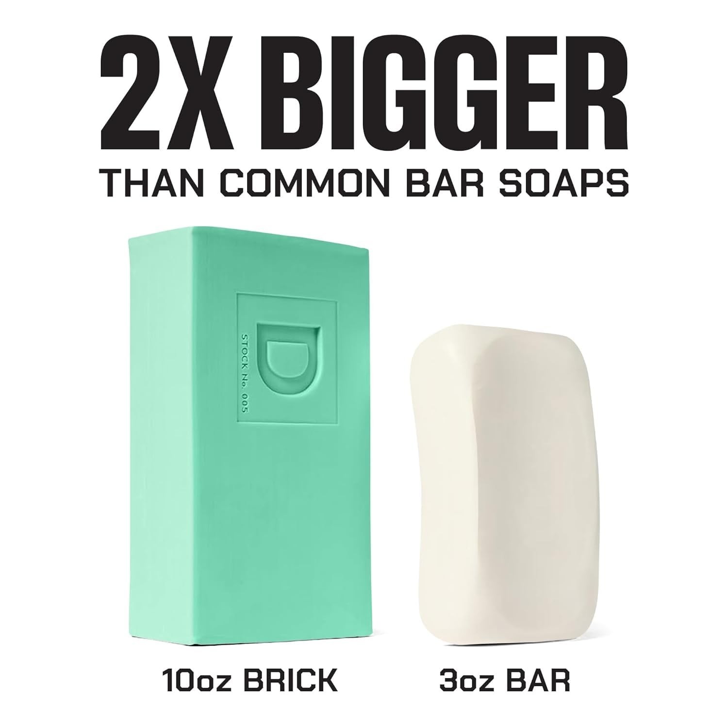 Triple-Milled Extra Large Bar Soap – Refreshing Midway Scent for All Skin Types