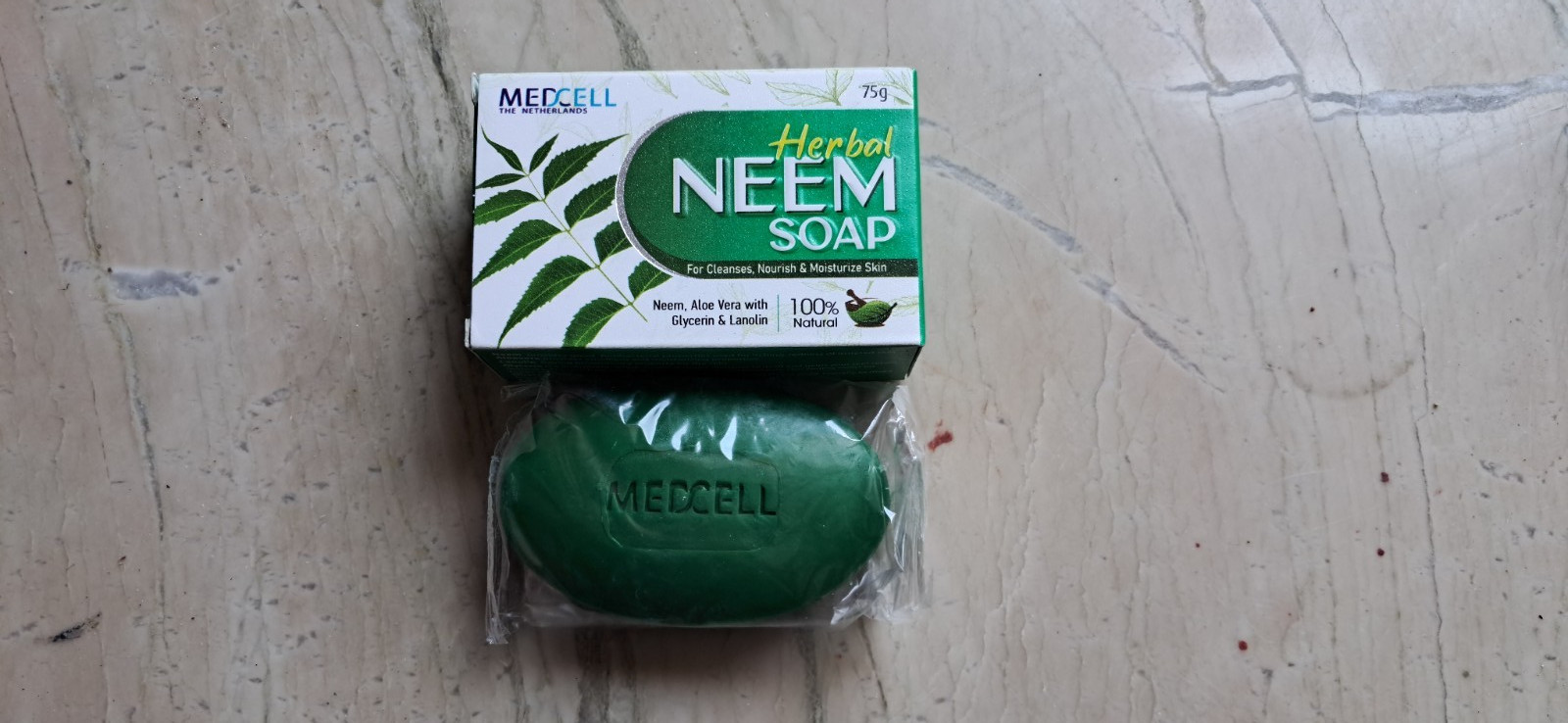 Neem Anti Scabies Soap 1 Pack – Powerful Mite & Egg Removal Treatment.
