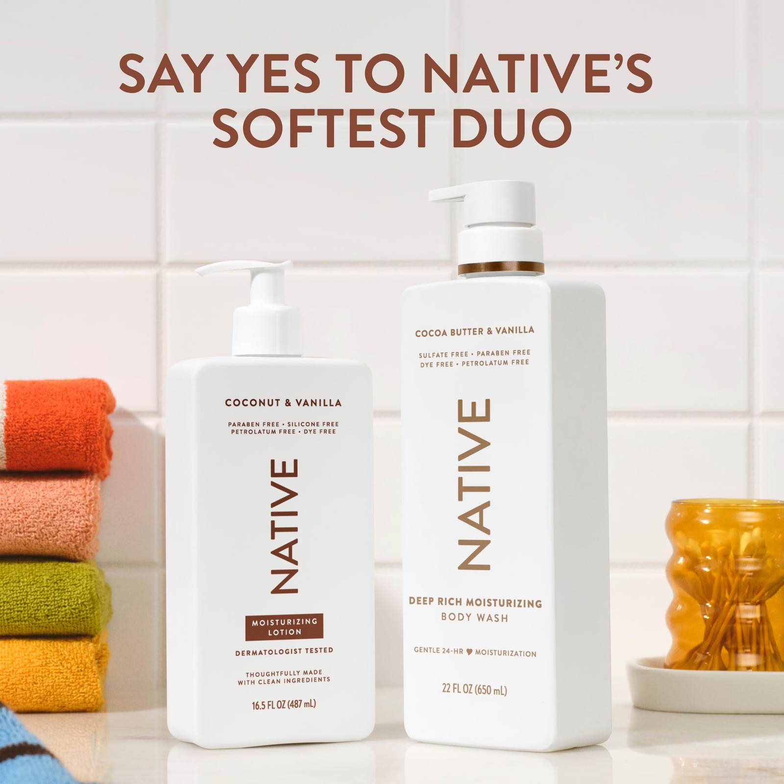 Native Cocoa Butter & Vanilla Scent 24-Hour Moisturizing 22 Fl Oz (Pack of 1)