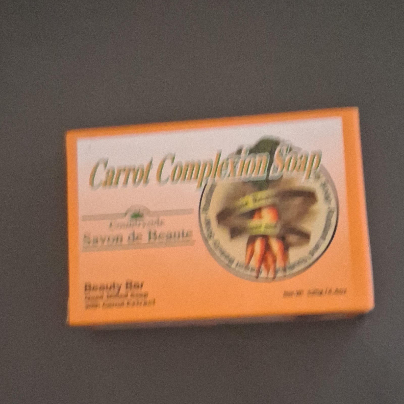 Countryside Savon de Beaute Carrot Complexion Beauty Bar Soap 4.4 oz