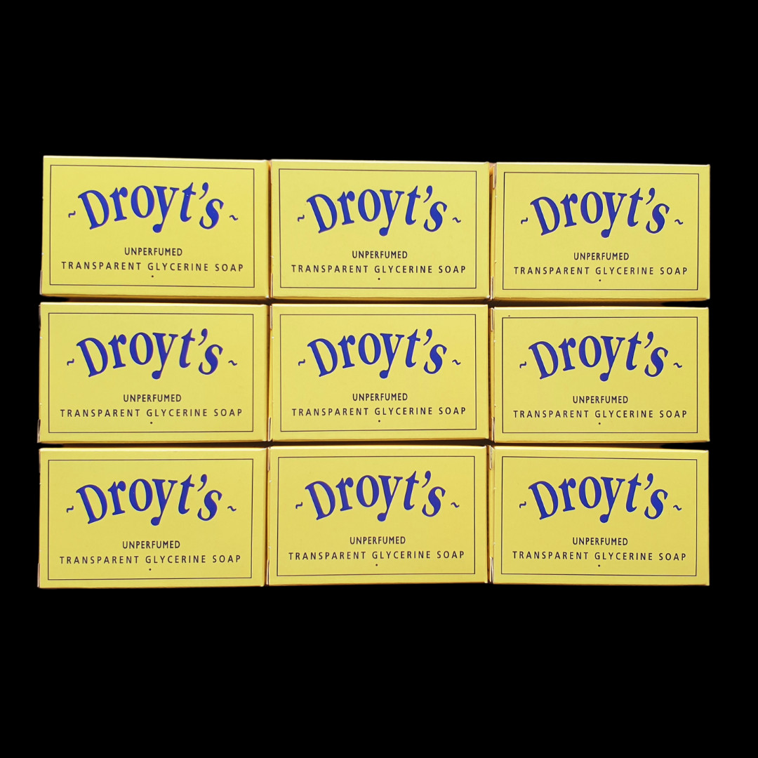 DROYT Clear Glycerine Soap 100g PACK OF 9