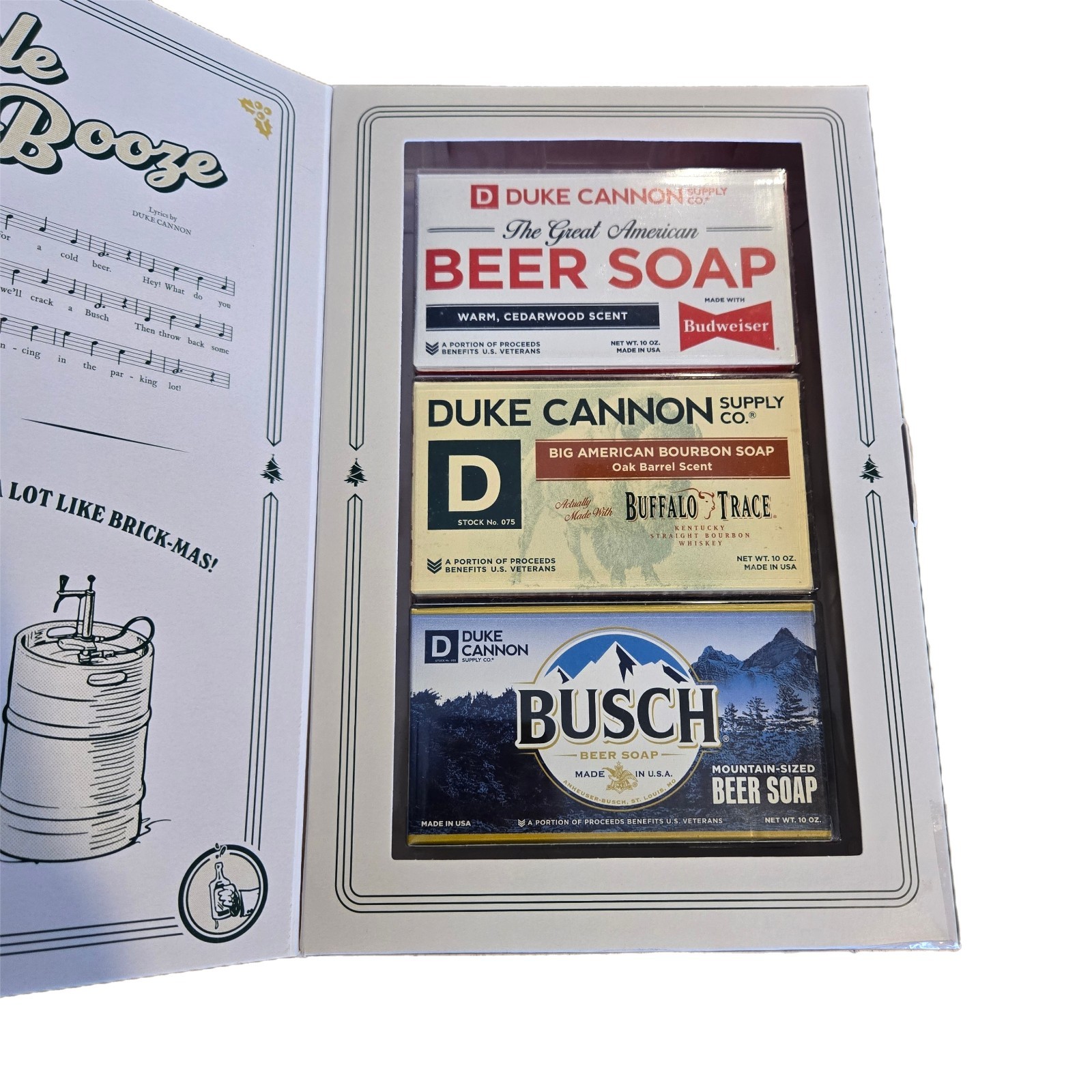 DUKE CANNON SUPPLY CO JUNGLE BOOZE SET NEW IN BOX