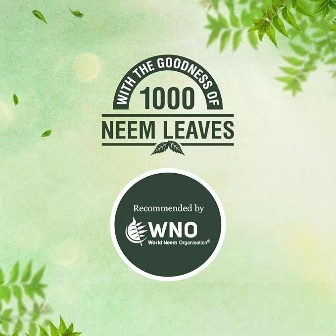 Margo Neem Soap 100g × 5 • Natural Antibacterial Herbal Cleanser + Vit E