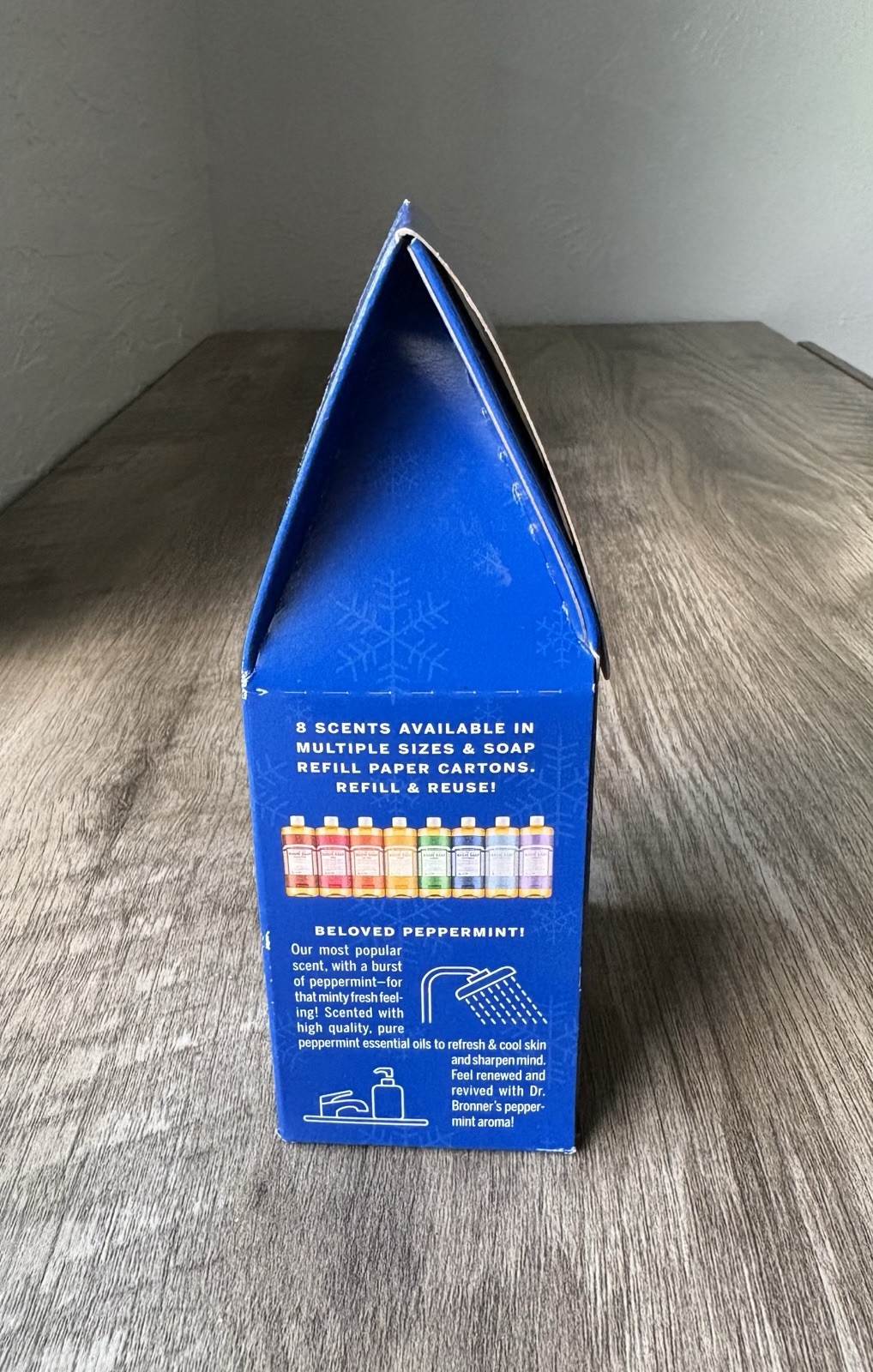 Dr. Bronner’s Peppermint Essentials Gift Set Liquid Soap, Bar Soap, Lip Balm