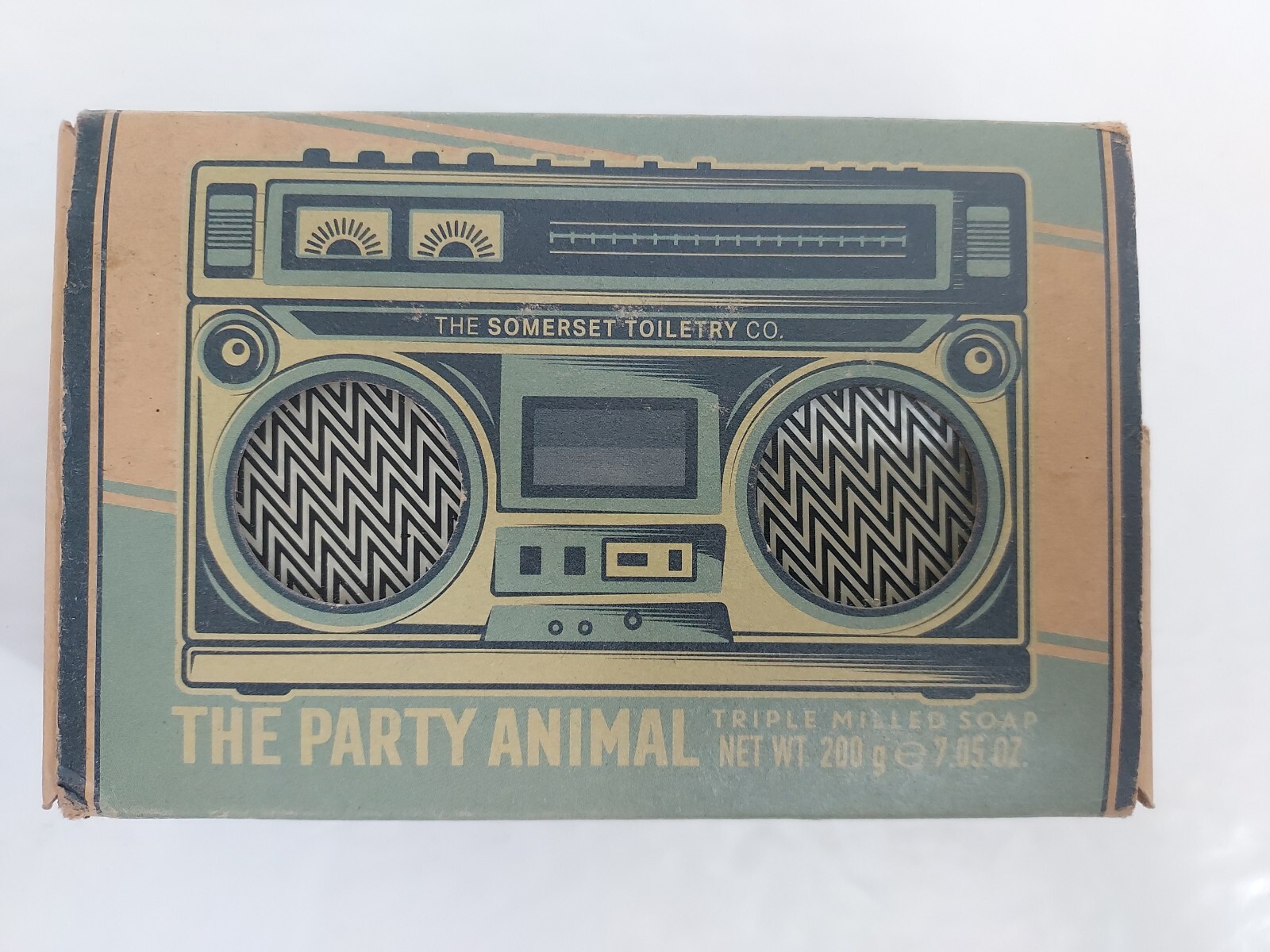 Somerset Mens Soap Bar Sage Triple Milled 7.5 OZ The Party Animal NEW