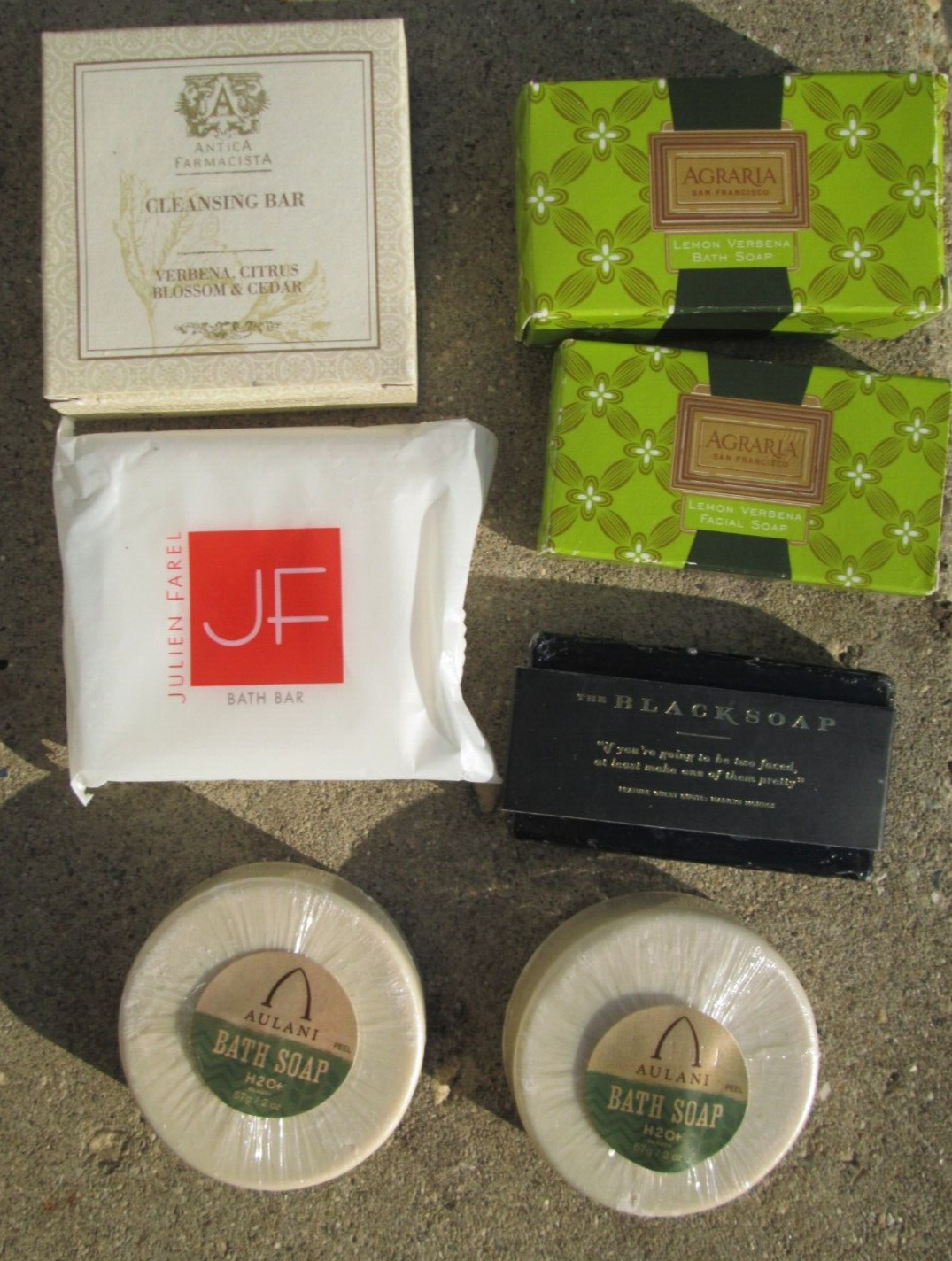 Mixed Lot of 7 Upscale Hotel Travel Soaps Intercontinental/ The Blackstone/ NEW