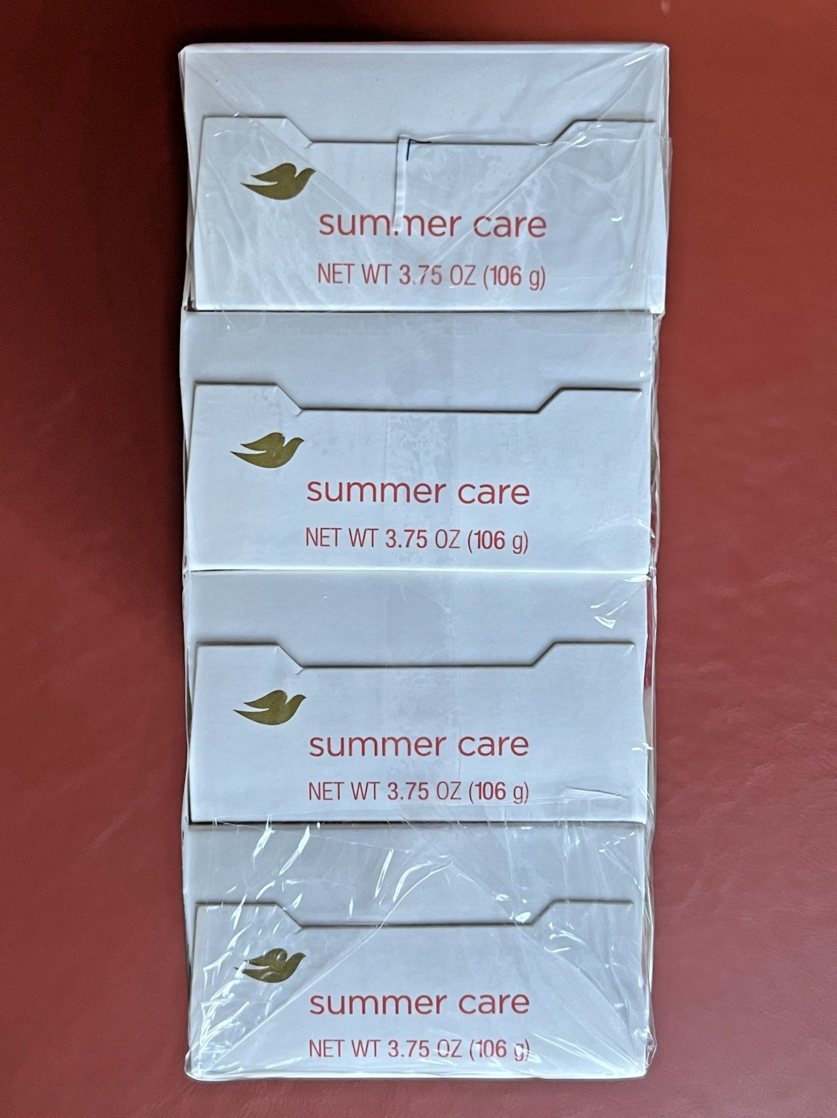 Dove Summer Care Grapefruit Bar Soap Moisturizing Cream 8 Bars in Total