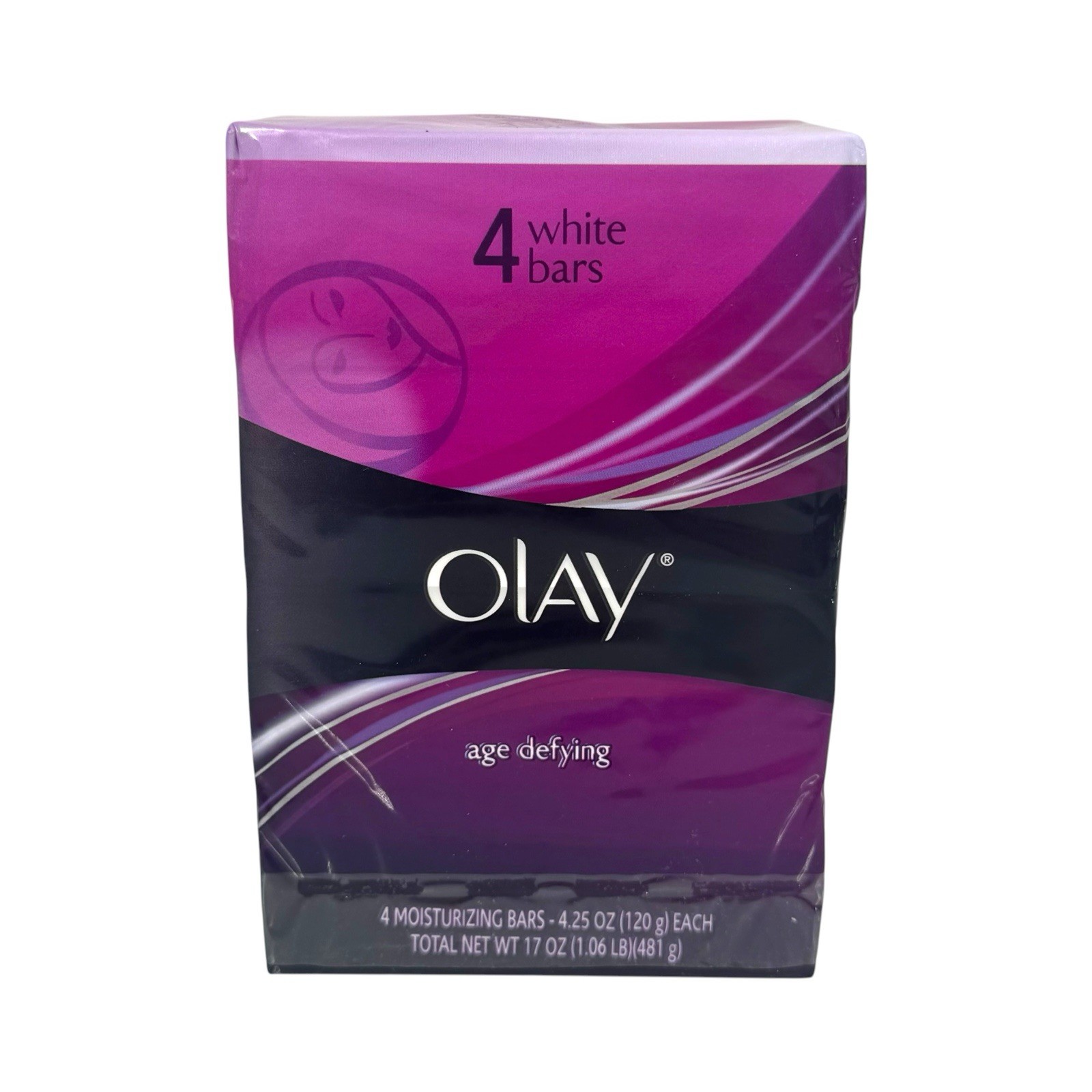 Olay Age Defying Moisturizing Bar Soap 4-pack – 4.25 oz each – Old Formula