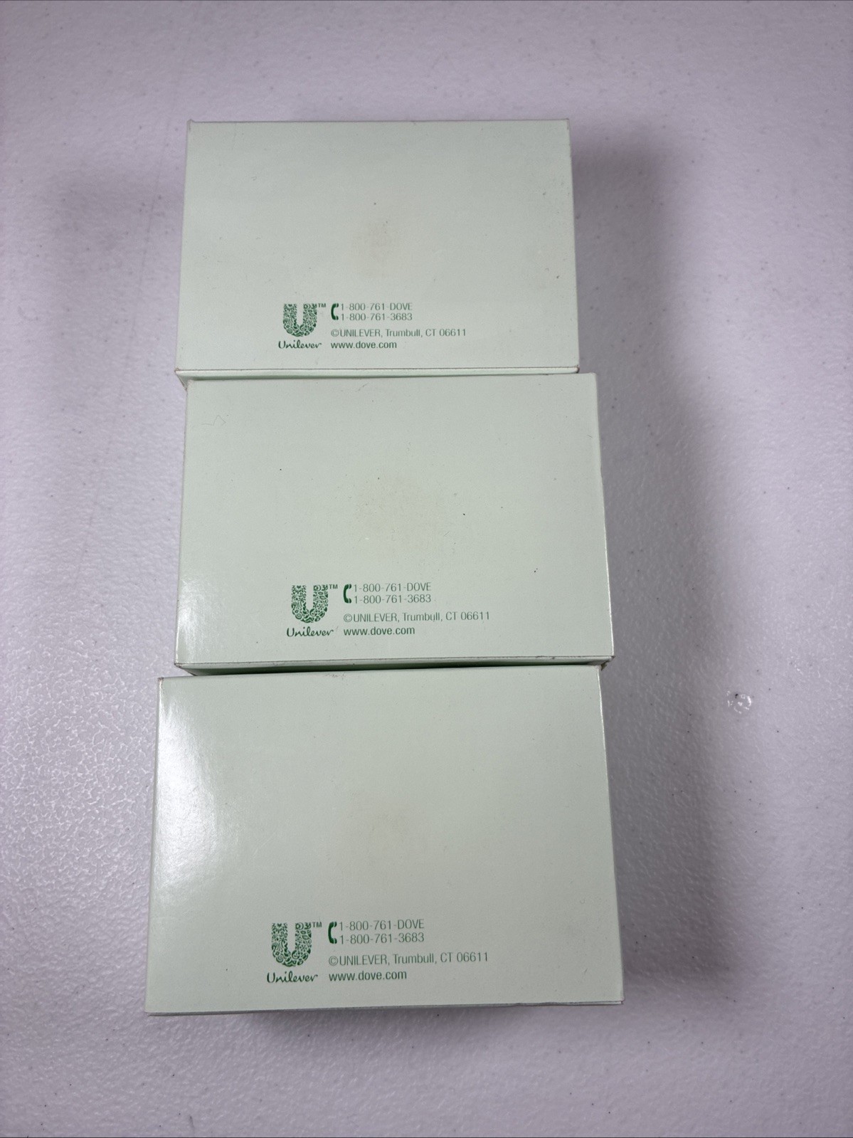 VTG Dove Cool Moisture Skin Care Soap Bar Cucumber Green Tea Scent Lot 3 SEALED