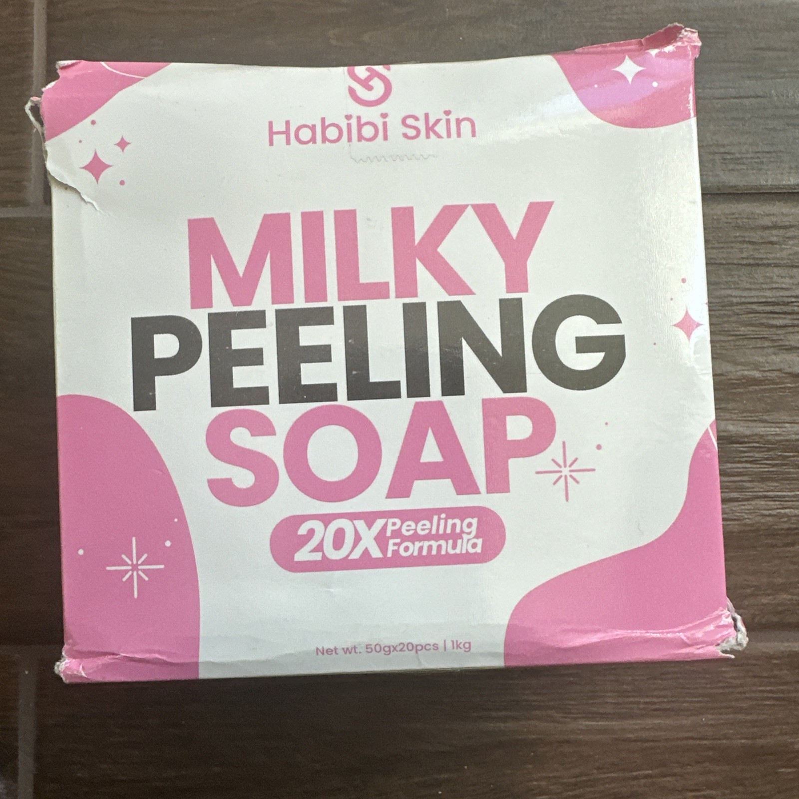 HABIBI SKIN ESSENTIALS MILKY PEELING SOAP, 50g, 20 Pcs