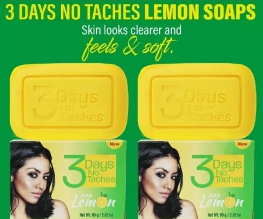 3 days no Taches lemon soap ( Pack Of 3 )