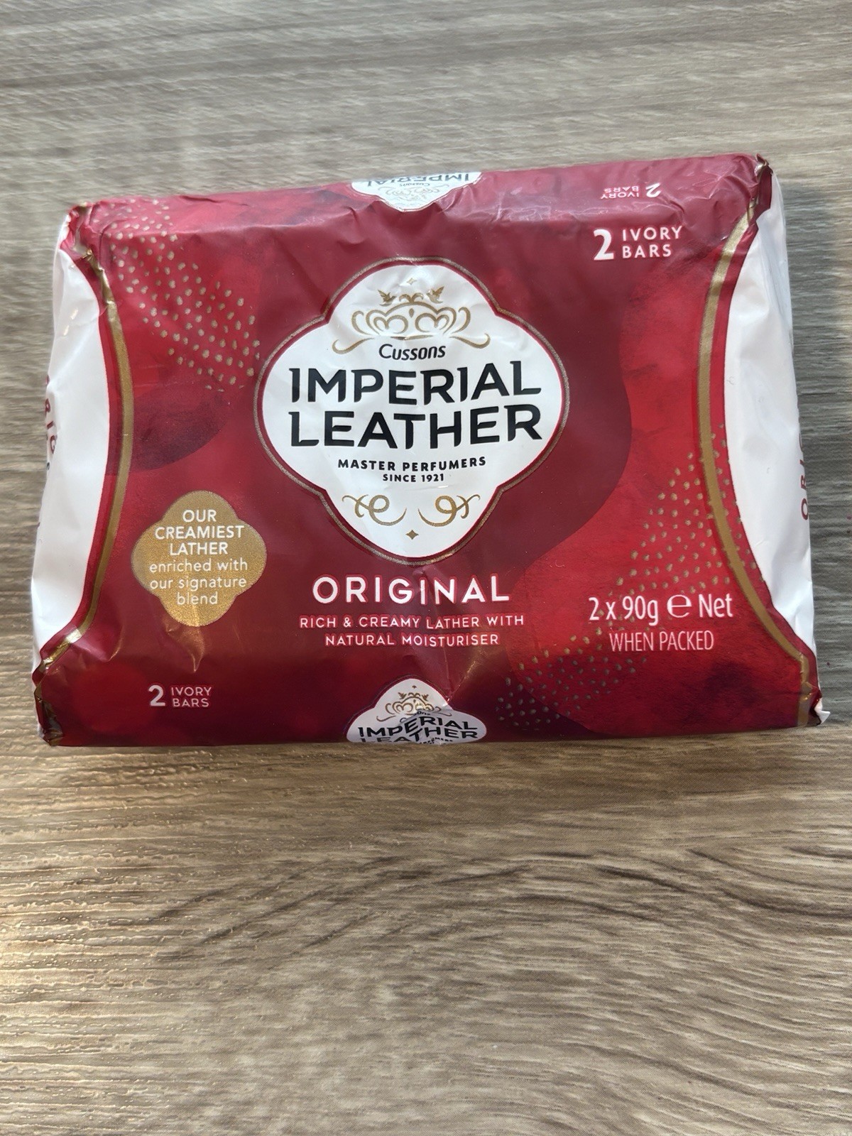 2 packs x Imperial Leather Bar Soap Classic Twin Pack (4 bar Soaps) 90 g Each