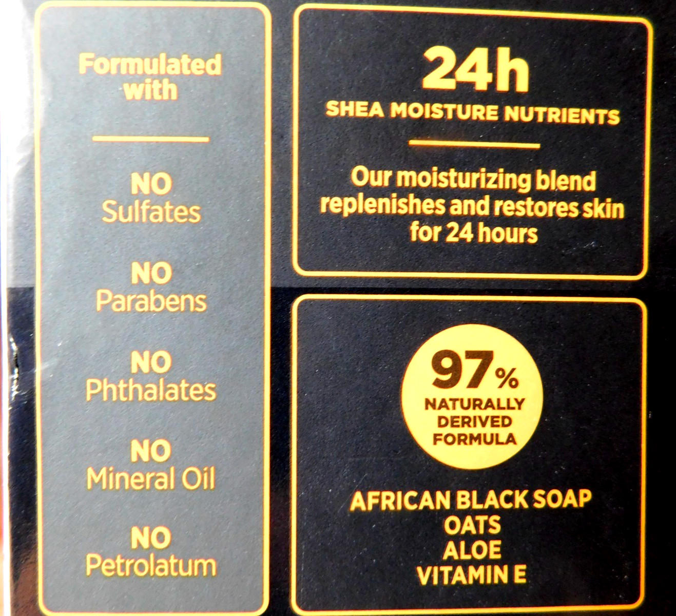 Shea Moisture~African Black Soap Calm&Clearing Bar Soap w/Plant-Based Moisturize