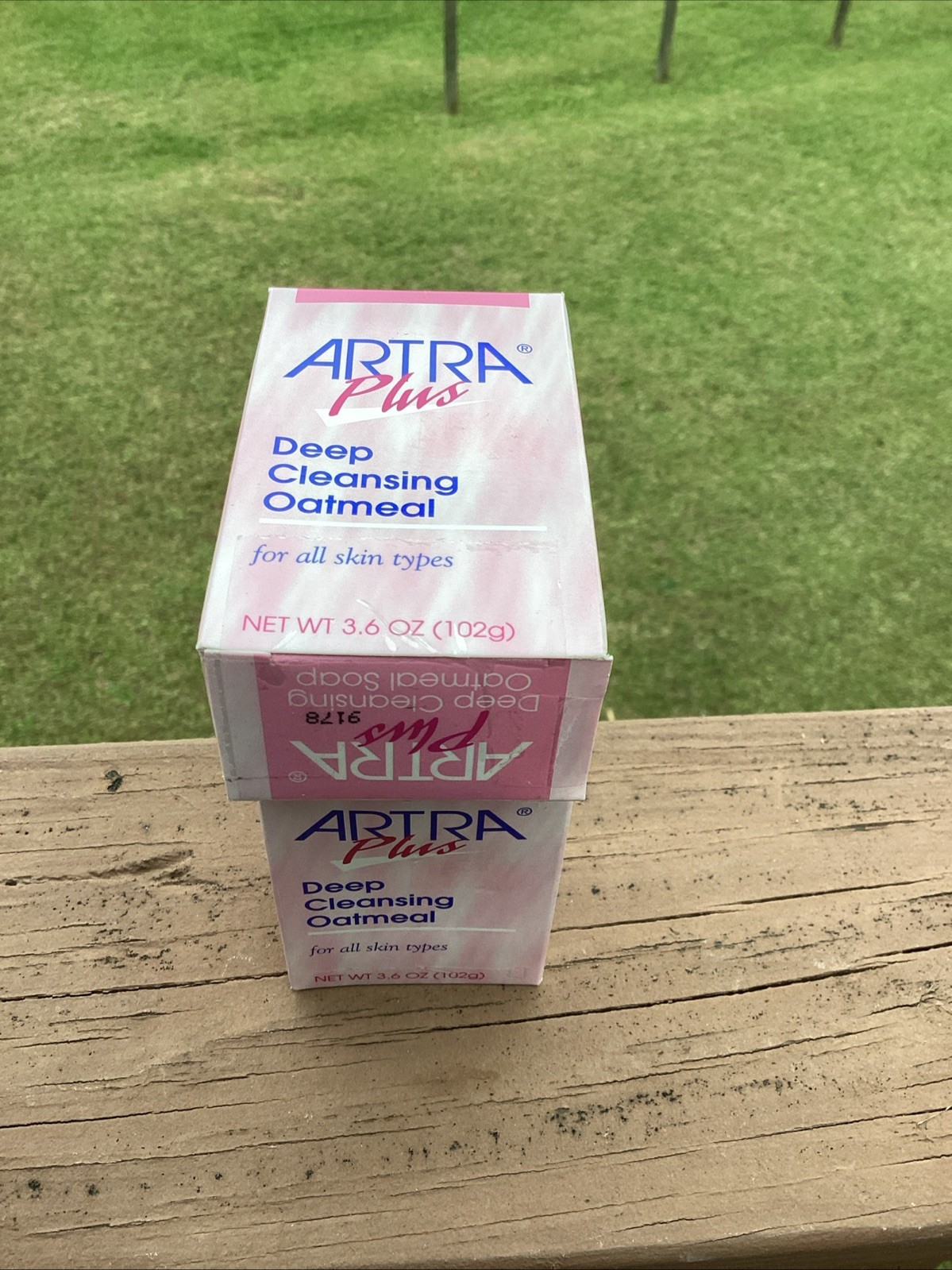 Artra Plus Deep Cleansing Oatmeal Soap 3.6 Oz. Each Lot of 2